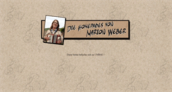 Desktop Screenshot of marion-weber.net
