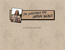 Tablet Screenshot of marion-weber.net